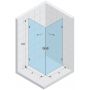 Riho Scandic Soft Q209 kabina prysznicowa kwadratowa 100 cm szkło czyste GQ1205200 zdj.2