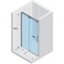 Riho Ocean drzwi prysznicowe 100 cm wnękowe przesuwne polerowane aluminium/szkło przezroczyste GU0200100 zdj.2