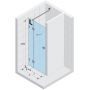 Riho Scandic M104 drzwi prysznicowe 80 cm lewe szkło czyste GX0040201 zdj.2