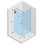 Riho Scandic M201 kabina prysznicowa prostokątna 80x90 cm lewa szkło czyste GX0202401 zdj.2
