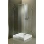 Riho Scandic M201 kabina prysznicowa prostokątna 90x80 cm lewa szkło czyste GX0203101 zdj.1