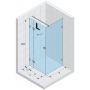 Riho Scandic M203 kabina prysznicowa prostokątna 120x80 cm lewa szkło czyste GX0902101 zdj.2