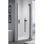 SanSwiss Cadura drzwi prysznicowe 100 cm prawe czarny mat/szkło przezroczyste CA1CD1000607 zdj.1