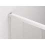 SanSwiss Cadura drzwi prysznicowe 150 cm prawe biały mat/szkło przezroczyste CAS2D1500907 zdj.2