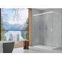 SanSwiss Cadura Walk-In ścianka prysznicowa 100 cm z elementem przesuwnym lewa srebrny połysk/szkło przezroczyste CAW2G1005007 zdj.1