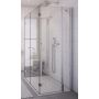 SanSwiss D30 kabina prysznicowa 90 cm kwadratowa szkło przezroczyste D30F1390905007 zdj.1