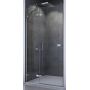 SanSwiss Escura drzwi prysznicowe 120 cm lewe srebrny połysk/szkło przezroczyste ES13G1205007 zdj.1