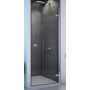 SanSwiss Escura drzwi prysznicowe 90 cm lewe srebrny połysk/szkło przezroczyste ES1CG0905007 zdj.1
