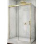 SanSwiss Cadura drzwi prysznicowe 120 cm lewe złoty/szkło przezroczyste CAS2G1201207 zdj.1