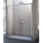 SanSwiss Pur Light S drzwi prysznicowe 150 cm prawe chrom/szkło przezroczyste PLS2D1505007 zdj.1