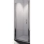 SanSwiss Swing-Line drzwi prysznicowe 90 cm biały/szkło przezroczyste SL109000407 zdj.1