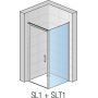 SanSwiss Swing-Line ścianka prysznicowa 80 cm boczna srebrny połysk/szkło przezroczyste SLT108005007 zdj.2