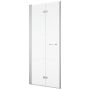 SanSwiss Solino drzwi prysznicowe 100 cm uchylne srebrny połysk/szkło przezroczyste SOLF1G1005087 zdj.1