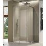 SanSwiss Top-Line S drzwi prysznicowe 80 cm prawe srebrny połysk/szkło przezroczyste TLSD0805007 zdj.1