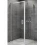 SanSwiss TOP-Line ścianka prysznicowa 75 cm boczna srebrny mat/szkło przezroczyste TOPF07500107