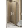 SanSwiss TOP-Line drzwi prysznicowe 100 cm srebrny połysk/szkło przezroczyste TOPP210005007 zdj.1