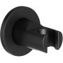 Outlet - Roca Round uchwyt prysznicowy ścienny czarny mat A5B1350NB0 zdj.1