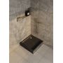 Schedline Favory Plus Black Stone brodzik kwadratowy z syfonem 90x90 cm czarny 3ST.F1K-9090/C/ST zdj.4