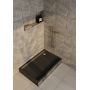 Schedline Favory Plus Black Stone brodzik prostokątny z syfonem 120x90 cm czarny 3ST.F1P-90120/C/ST zdj.4