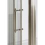 Sapho Antique drzwi prysznicowe 120 cm wnękowe brąz/szkło przezroczyste GQ4212C zdj.4