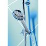 Sapho Kimura zestaw wannowo-prysznicowy ścienny termostatyczny z deszczownicą chrom KU500 zdj.4
