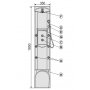 Panel prysznicowy PPzs/CL-T-G-185 biew Sanplast Classic 631-010-0220-01-000 zdj.2