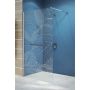 Sanplast Free Line II Walk-in ścianka prysznicowa 70 cm P/FREEII-70 chrom/szkło przezroczyste 600-261-0400-42-401 zdj.1