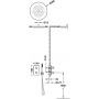 Tres Therm-Box zestaw prysznicowy podtynkowy termostatyczny z deszczownicą chrom 06225005 zdj.2