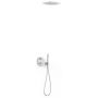 Tres Therm-Box zestaw prysznicowy podtynkowy termostatyczny z deszczownicą chrom 26225005 zdj.1