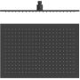 Tres Selection deszczownica 45x31,5 cm prostokątna czerń matowa 29963203NM zdj.1
