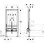 Geberit Duofix stelaż podtynkowy do bidetu 111.535.00.2 zdj.2