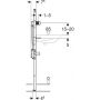 Geberit Duofix stelaż podtynkowy do umywalki i baterii podtynkowej ze skrzynką funkcyjną 111.558.00.2 zdj.3