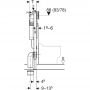 Geberit Duofix Bambini stelaż podtynkowy do miski WC stojącej dla dzieci 111.922.00.5 zdj.3