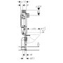 Element montażowy do WC UP200 Kappa H98 Geberit Duofix 111.290.00.1 zdj.3