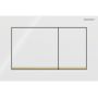 Geberit Omega20 przycisk spłukujący do WC biały-złoty 115.080.KK.1 zdj.1