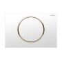Geberit Sigma10 przycisk spłukujący przedni biały/złocony/biały 115.758.KK.5 zdj.1