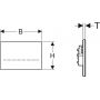 Geberit Sigma80 zestaw uruchamiający WC elektroniczny szkło czarne 116.090.SG.6 zdj.2