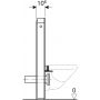 Geberit Monolith moduł sanitarny do WC wiszącego aluminium czarny chrom 131.021.00.5 zdj.2