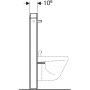 Geberit Monolith moduł sanitarny do bidetu szkło szary piasek/aluminium 131.030.JL.5 zdj.3