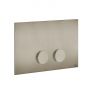 Gessi Area Pro płytka przycisku spłukującego do WC brushed nickel 54623149 zdj.1