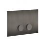 Gessi Area Pro płytka przycisku spłukującego do WC black metal brushed 54623707 zdj.1