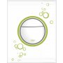 Grohe Nova Cosmopolitan przycisk uruchamiający z grafiką szlachetna biel 38847LS0 zdj.1