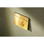 Hansgrohe Element E przycisk spłukujący do WC złoty 66003990 zdj.3