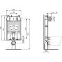 Ideal Standard Prosys stelaż podtynkowy do miski WC wiszącej R014667 zdj.2