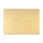Oltens Lule przycisk spłukujący do WC złoty 57102800 zdj.1