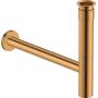 Duravit syfon do umywalki rurowy brąz szczotkowany 0050360400 zdj.1