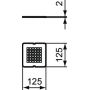 Ideal Standard pokrywa syfonu KV169FR zdj.2