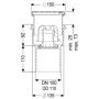 Kessel Practicus wpust podłogowy stal 45210.11 zdj.2