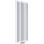 Irsap Tesi 2 grzejnik pokojowy 36x150 cm podłączenie dolne biały IRS-TES-2150-08-B-50 zdj.3
