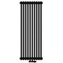 Irsap Tesi 2 grzejnik pokojowy 150x45 cm podłączenie dolne czarny mat IRS-TES-2150-10-K1 zdj.1